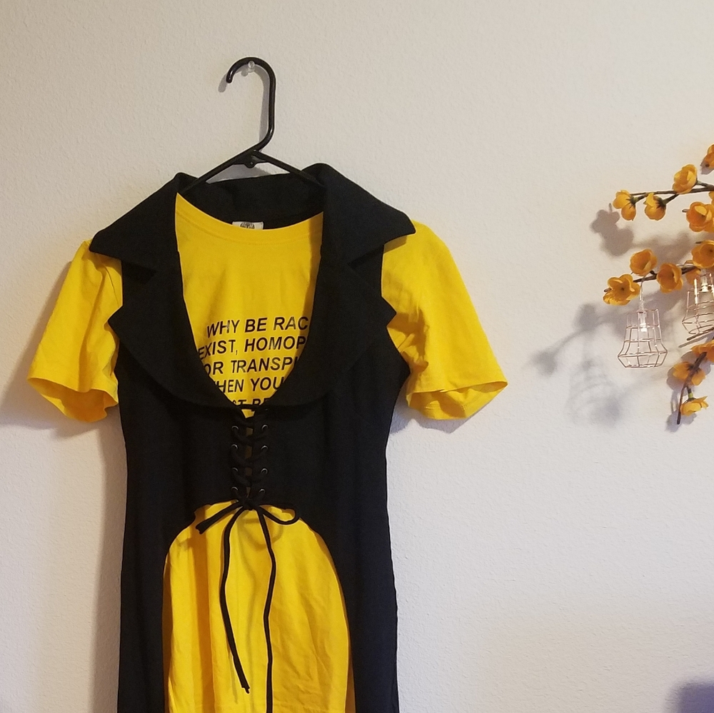 Unique Asymmetrical Corset Vest